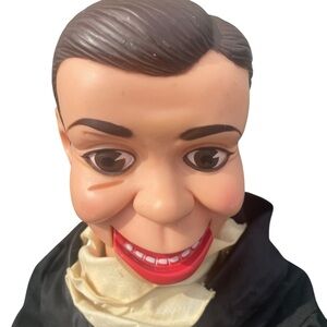 Ventriloquist Dummy with Black Outfit